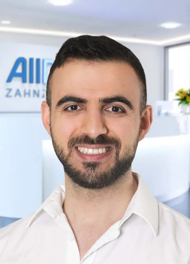 Portrait Zahnarzt Ahmad Kalash (AllDent Augsburg)