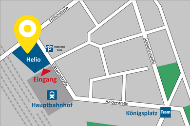 Anfahrt AllDent Zahnzentrum Augsburg