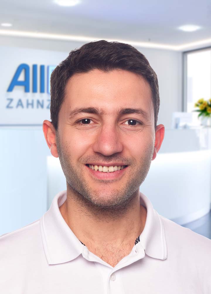 Portrait Zahnarzt Can Aktosun (AllDent Augsburg)